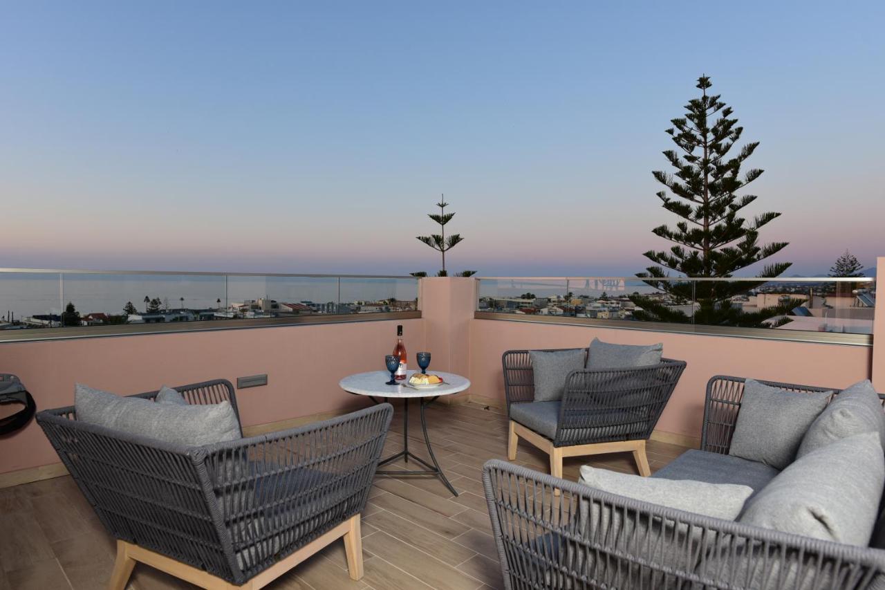 Skyloft Apartment Rethymno  Bagian luar foto
