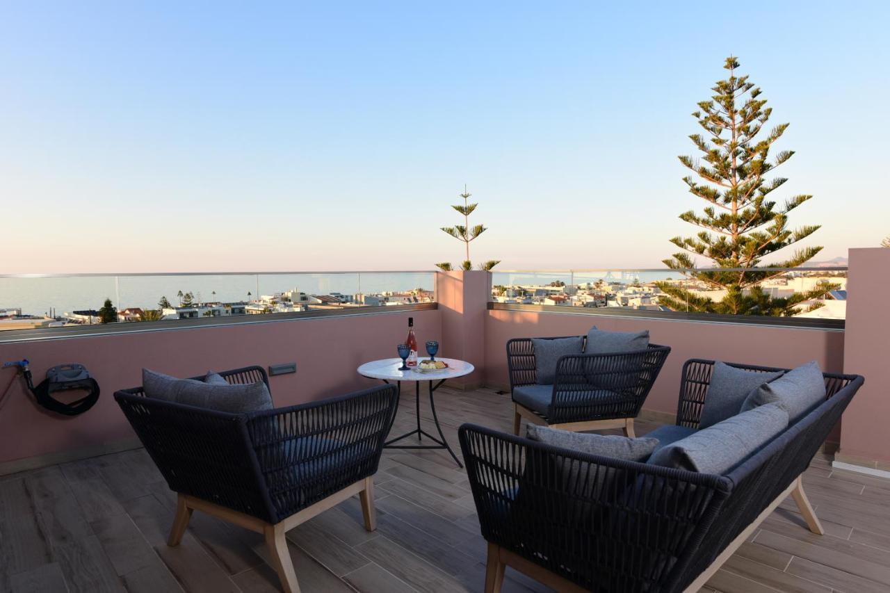 Skyloft Apartment Rethymno  Bagian luar foto