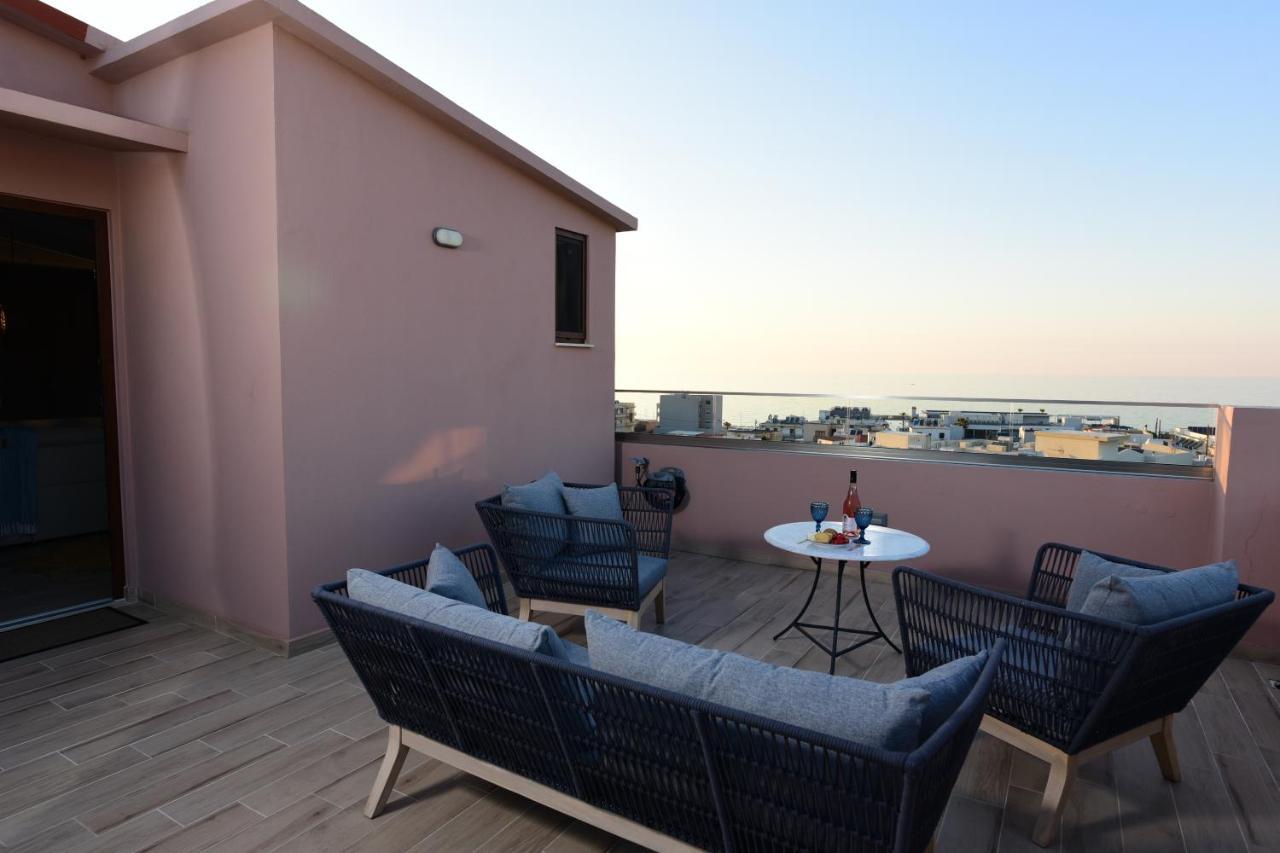 Skyloft Apartment Rethymno  Bagian luar foto