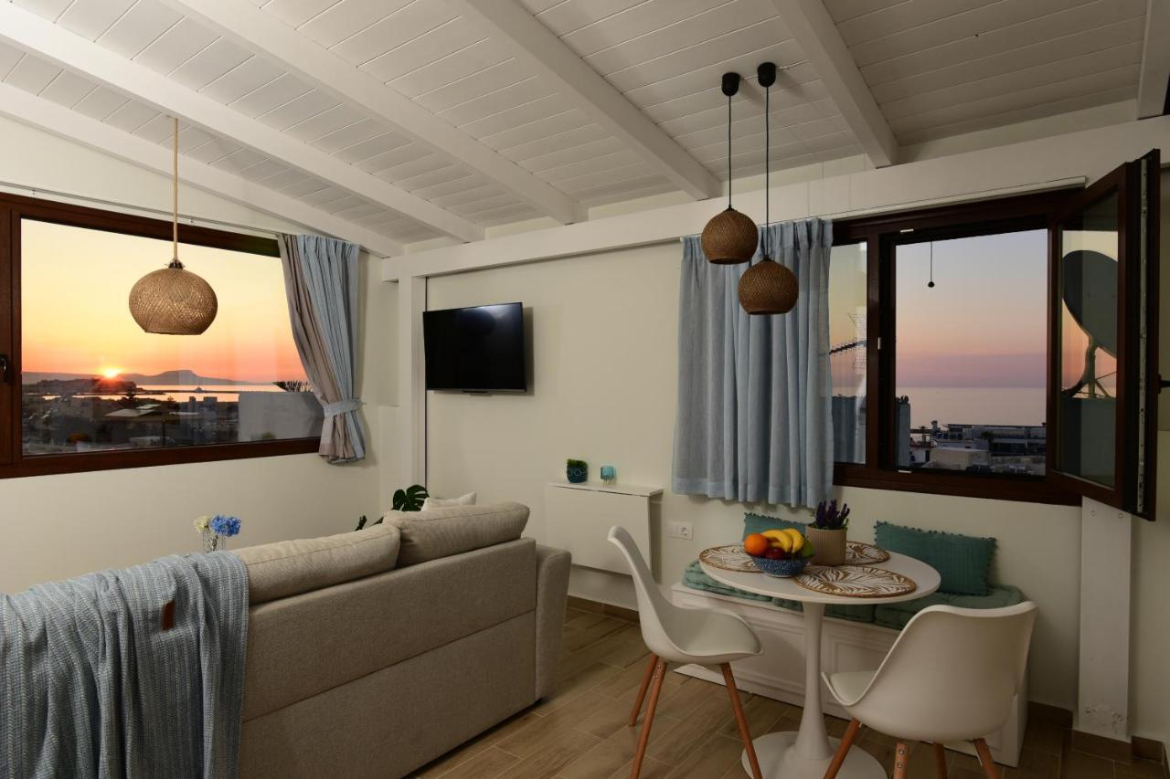 Skyloft Apartment Rethymno  Bagian luar foto
