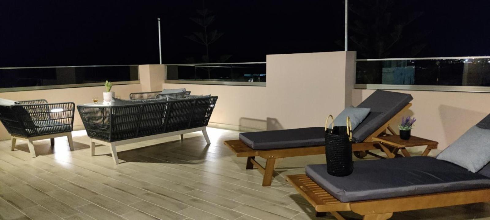 Skyloft Apartment Rethymno  Bagian luar foto